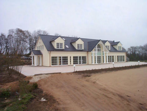Pflasterarbeiten , Terrassenverlegung