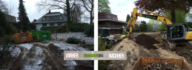 Abbruch Hamburg / Ohlstedt Abbrucharbeiten selektiver Rückbau Hamburg