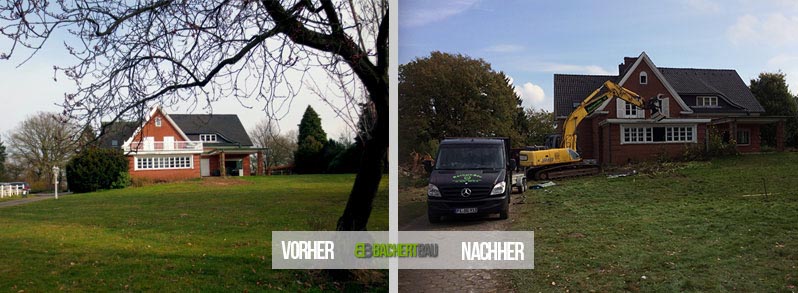 Abbruch Einfamilienhaus in Hamburg Abbruch Hamburg