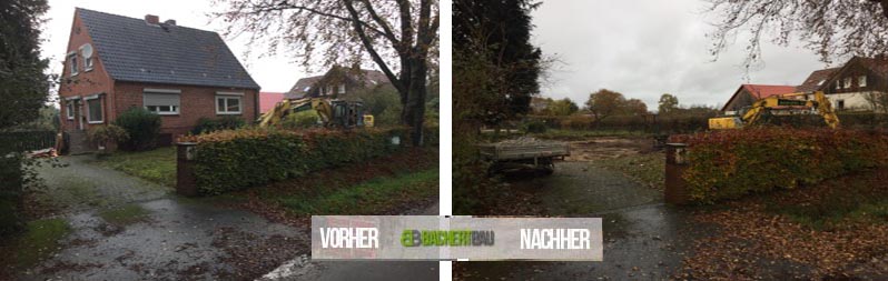 Abbruch in Prisdorf Abbruch in Prisdorf