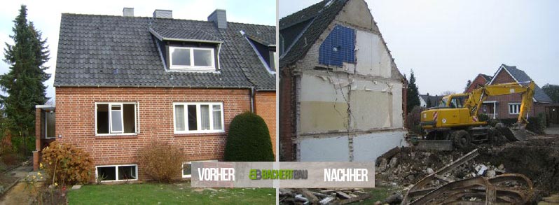 Abbrucharbeiten Einfamilienhaus Rellingen Abbruch Rellingen