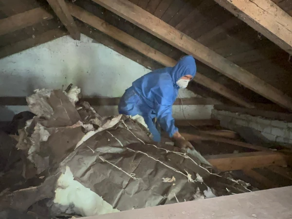 Engelshaar Dämmung fachgerecht zurückbauen und entsorgen. Engelshaar Dämmung fachgerecht zurückbauen und entsorgen.