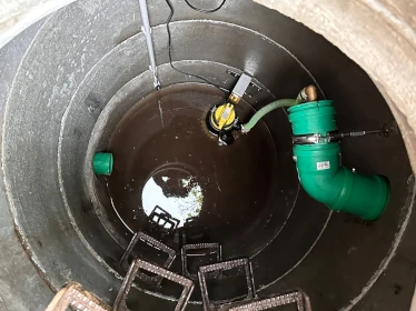 Drainageschacht Drainageschacht